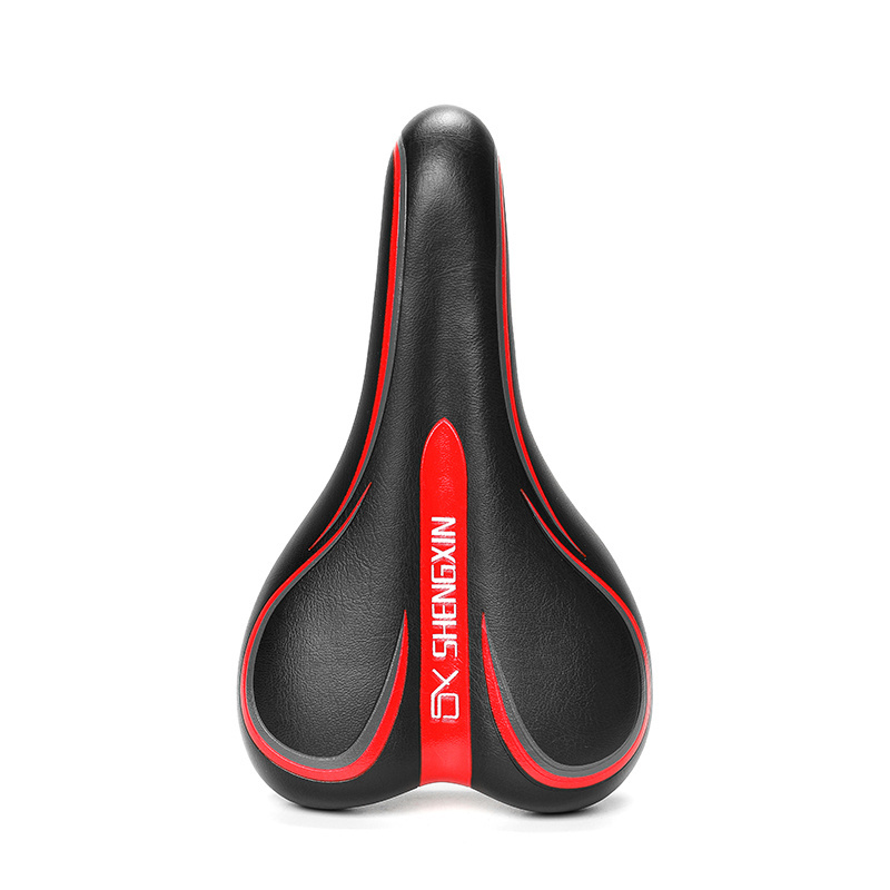 New Seat Saddle cover MTB Road Bike Saddles Mountain Bike Racing Saddle PU Breathable Soft Seat Cushion free shipping