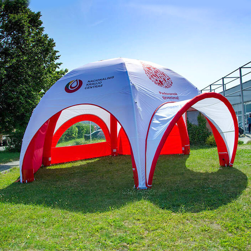 customized inflatable spider tent event Outdoor Air Marquee Advertising Promotional Dome Inflatable Gazebo Canopy Air Cube Tent