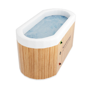 DWF Portable Inflatable Sports Recovery Ice Bath Tub Insulated Cold Plunge Ice Bath with Chiller inflatable pool