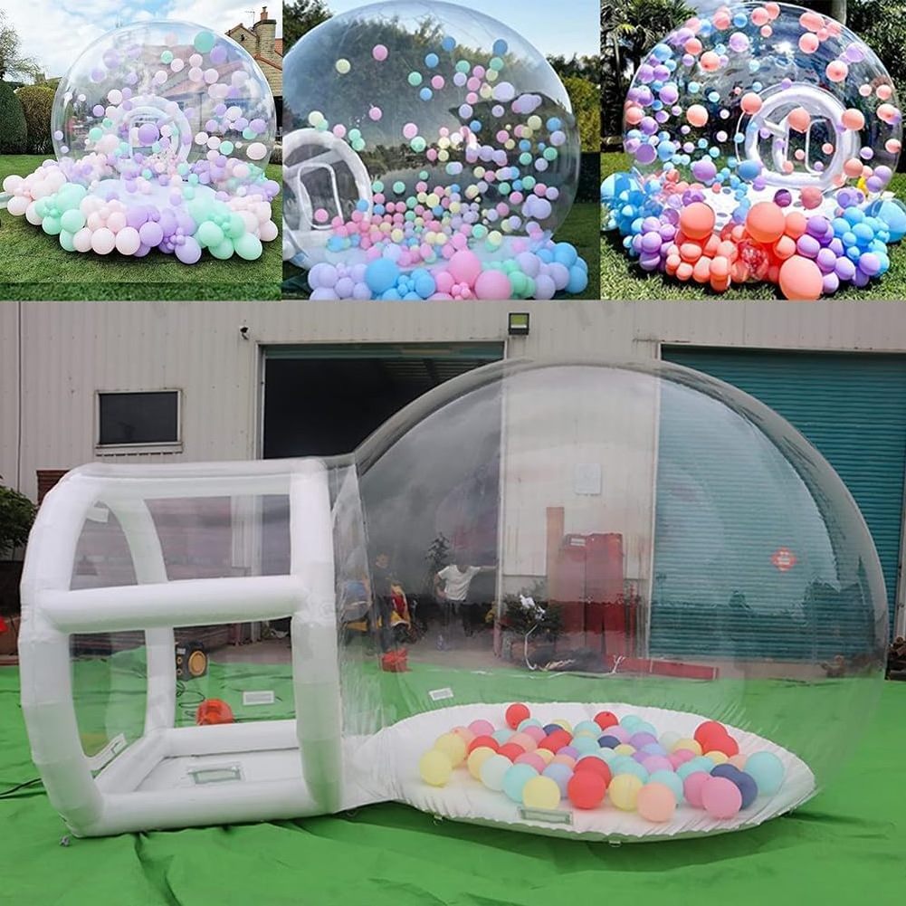 transparent inflatable bounce house balloons inflatable bubble PVC house for kids bubble tent bouncy bubble tent balloon dome