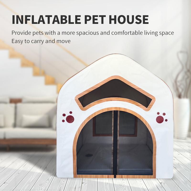 New Dog Outdoor House Cheap Dog Houses Inflatable Dog Kennel For Outdoor And Travel Crate inflatable pet house