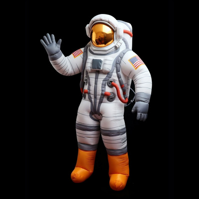 Advertising Oxford Inflatable Astronaut Mascot Space Man Model Giant Inflatable Astronaut With Led Lighting