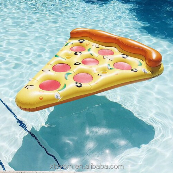 water equipment 180x150cm large inflatable pool float swimming pool pizza toy