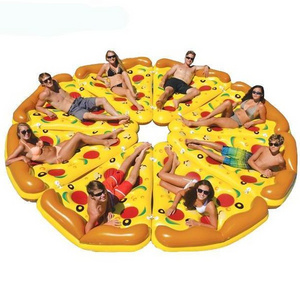 water equipment 180x150cm large inflatable pool float swimming pool pizza toy