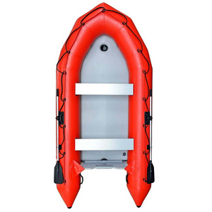 2 - 6 Persons Inflatable Kayak Fishing Boat Custom PVC  Inflatable Fishing Rowing Boat