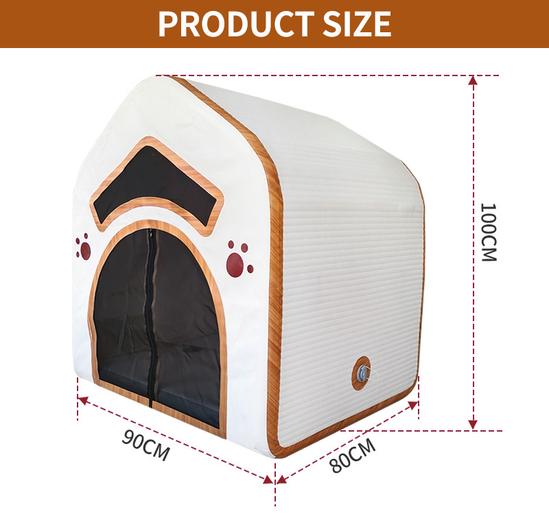 New Dog Outdoor House Cheap Dog Houses Inflatable Dog Kennel For Outdoor And Travel Crate inflatable pet house