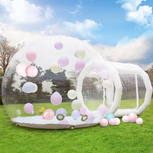 New Style PVC Clear Eco Dome Camping Inflatable transparent bubble tent house for party inflatable clear dome tent for camping