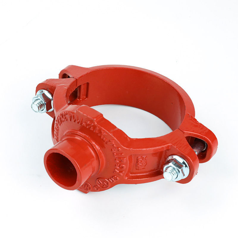 Fire Fighting Pipe Fittings Grooved Ductile Iron Pipe Fitting Couplings Elbow Mechanical Tee Fittings and Flanges