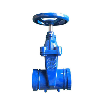 High quality cast iron resilient seated flange gate valves