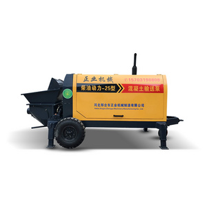 Hydraulic Pump Concrete Mixer/Concrete Pump With Mixer Trailer/Self Loading Concrete Mixer With Pump