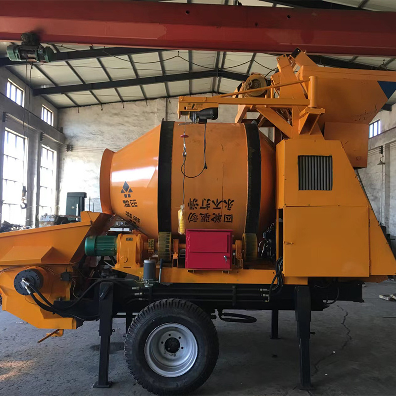 Factory Provide Mobile Concrete Mixer Pump   Concrete Pump With Mixer