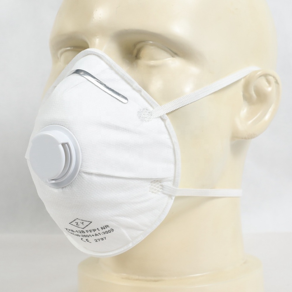 EN149:2001 FFP1 Disposable Particulate Respirator dust mask with Exhalation Valve