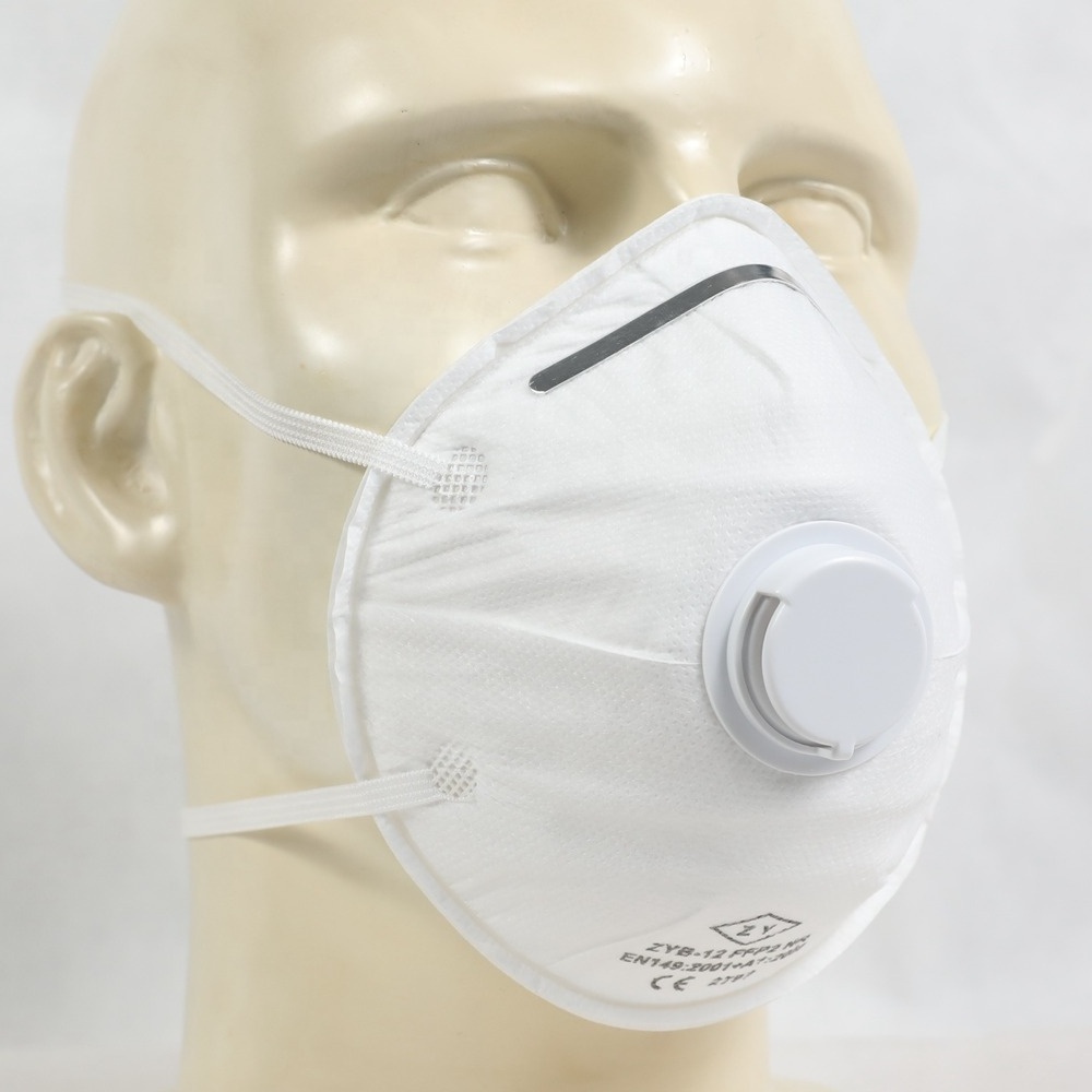 EN149 FFP2 Disposable Particulate Respirator dust mask with Exhalation Valve