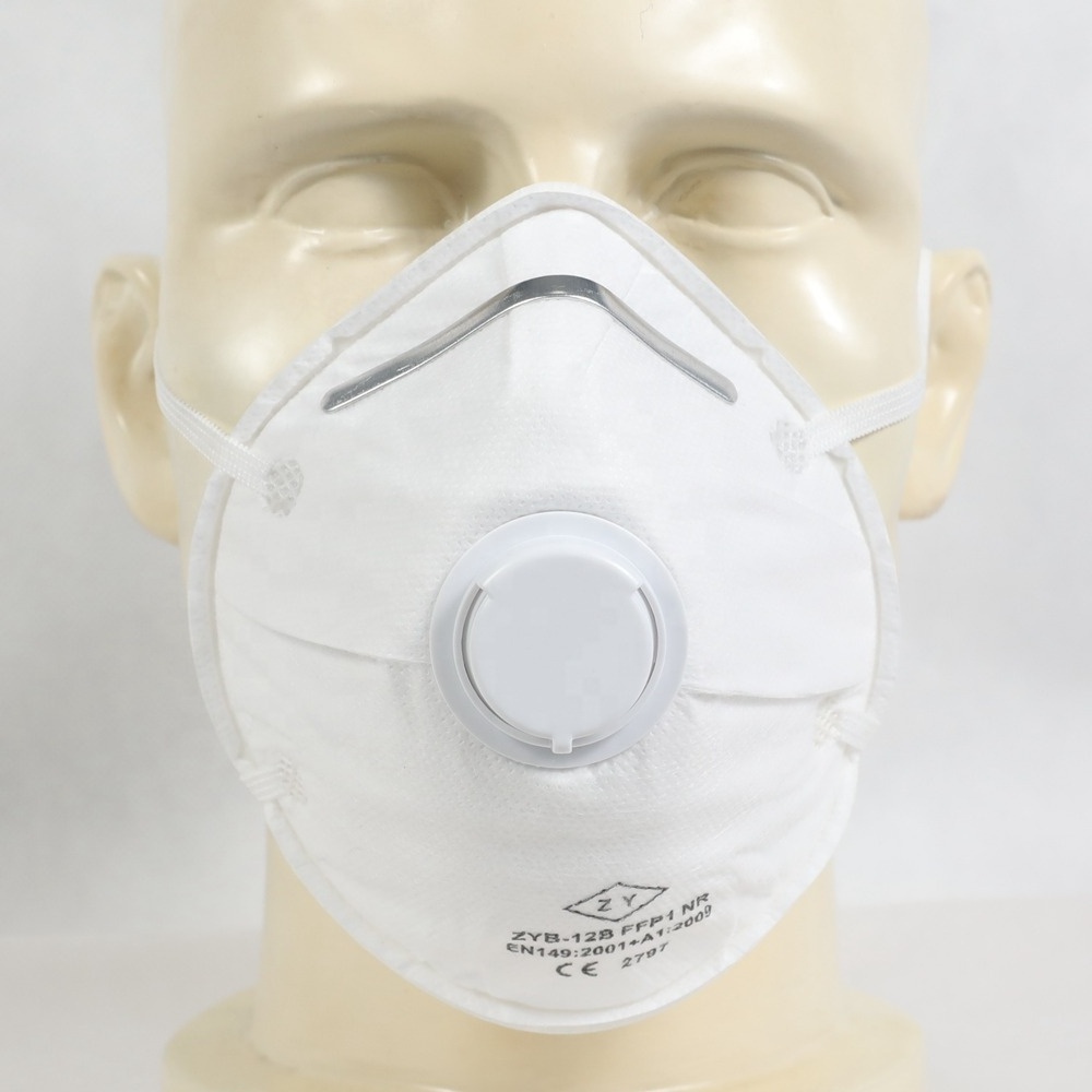 EN149:2001 FFP1 Disposable Particulate Respirator dust mask with Exhalation Valve