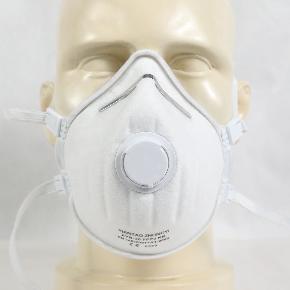 EN149:2001 disposable FFP3 respirator dust mask equal to NIOSH N99