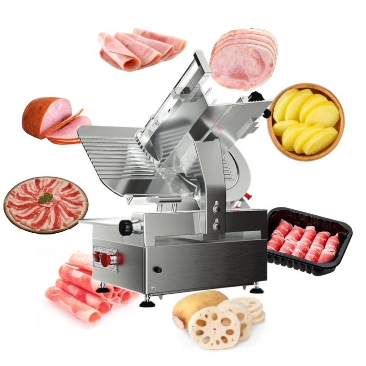 Electric Automatic Jiangsu Gu Thin Deli Food Manual Td105 Free Stand Full Meat Slice Jerky Frozen Beef Slicer