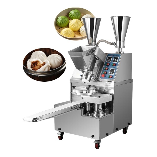 ZHENGRUO Hot Selling Home Steam Bun Stuffing New Siopao Dim Sum Dumpling Square Shape Momo Ball Make Machine