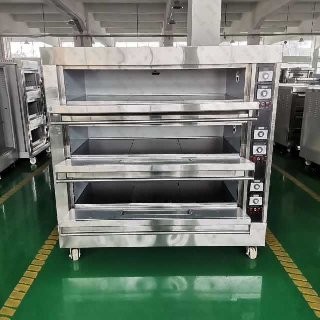 Electric Bakery Workshop Commercial Stainless Steel Bread Deck Baking Oven Automatic Tunnel Oven