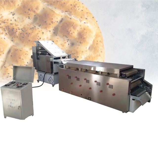 Grain product making machines/Rotary small arabic pita bread oven