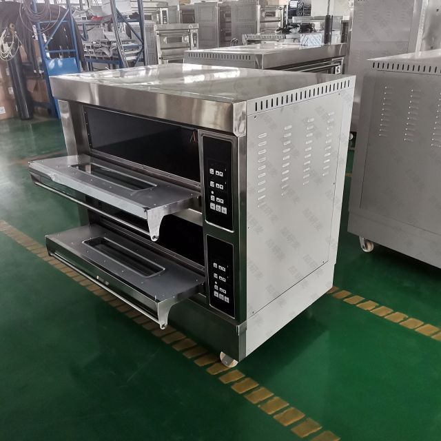 Electric Bakery Workshop Commercial Stainless Steel Bread Deck Baking Oven Automatic Tunnel Oven