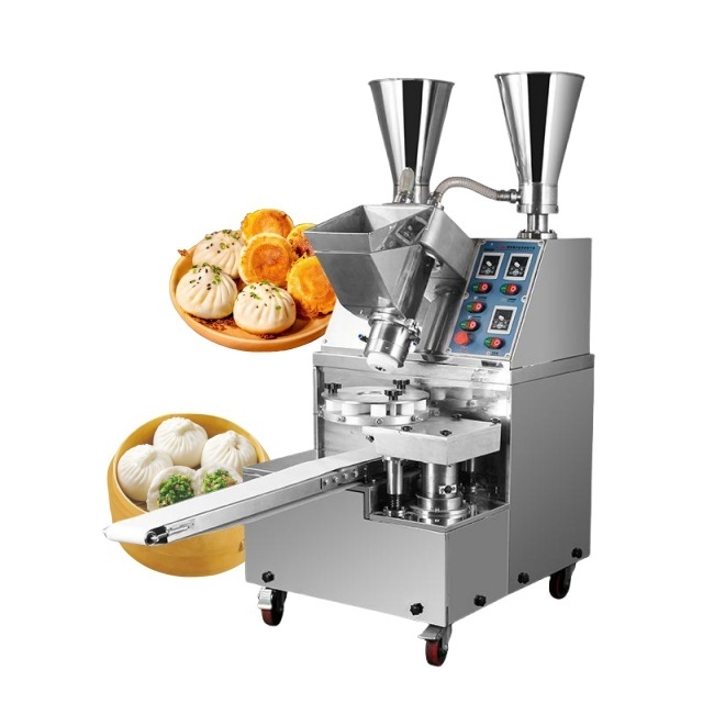 Stuffing Multi-function Plate One Hot Sell Commercial Fully Automatic Steam Bun Machine