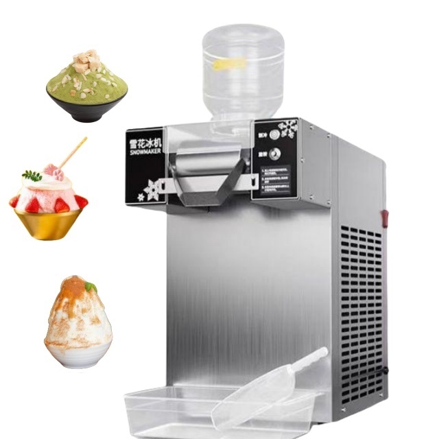 Hot Sale Commercial Korean Shaved Ice Snowflake Machine Automatic Milk Snow Bingsu Machine