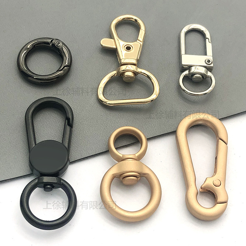 Mobile phone rope hook accessories hardware accessories bag buckle Swivel Lobster Clasp Metal Snap Hook