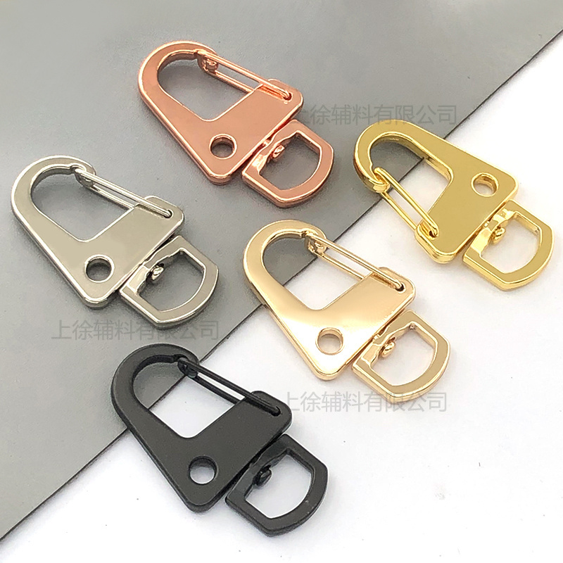 Mobile phone rope hook accessories hardware accessories bag buckle Swivel Lobster Clasp Metal Snap Hook