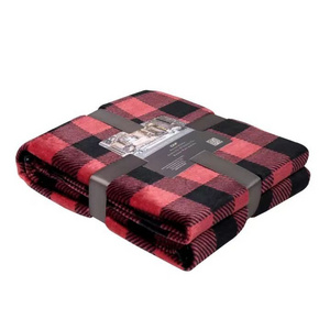 Plaid Fleece Blanket for Comfort and Warmth