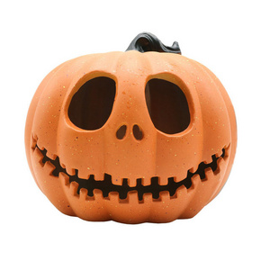 Halloween Led Light Lamp Creative Lantern Home Props Pumpkin Bar Horror Animated Led Pumpkin Toy Projection Lamp Art X0447