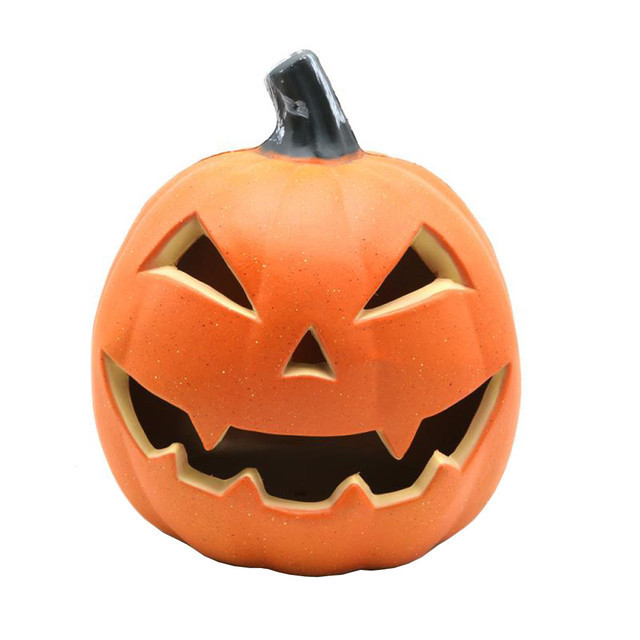 Halloween Led Light Lamp Creative Lantern Home Props Pumpkin Bar Horror Animated Led Pumpkin Toy Projection Lamp Art X0447