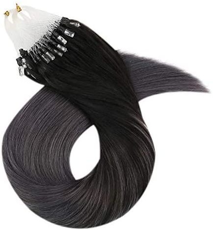 Micro Link Beads Hair Extensions Micro Ring Loop Remy Human Hair Extensions