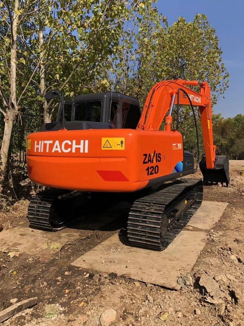 Low Working Hours used excavators zx120-6 zx120 hitachi excavator 12 ton used excavator for sale