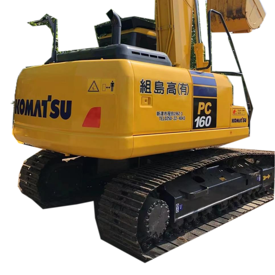 Used 16ton excavator for sale Komatsu PC160 PC160-6 PC160-7 PC160-8 16 ton earth moving digging machine