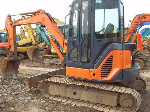 Hot selling used zx55 zx55u excavator machine second hand 5 ton hitachi excavator for sale