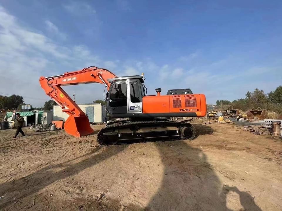 Shanghai professional sale used hitachi excavator machine HITACHI zx350 35 ton used excavator auction