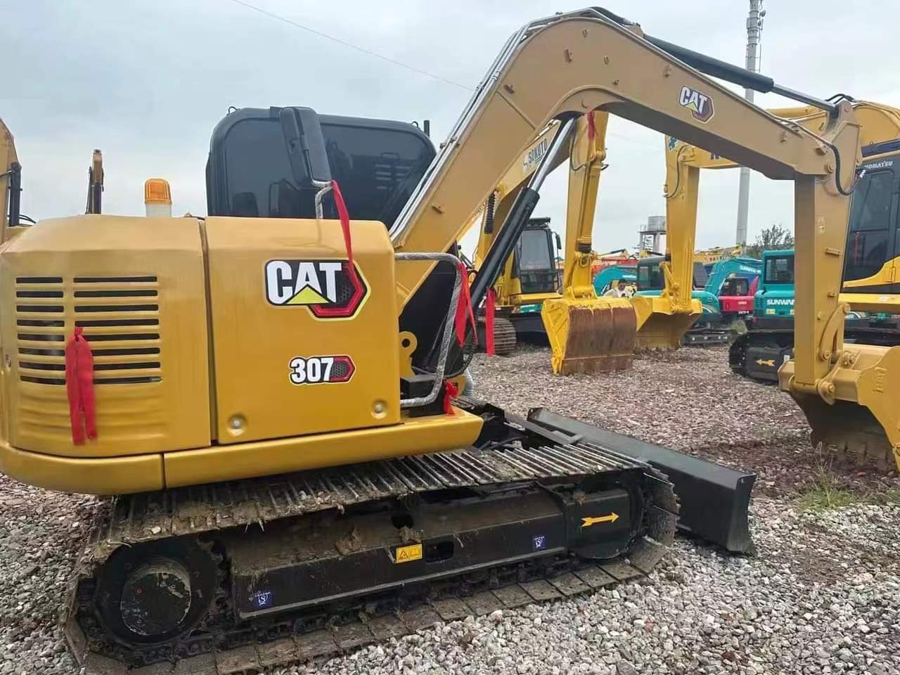 Construction machine 307C cr 307e 307d caterpillar excavators second hand crawler used excavator for sale