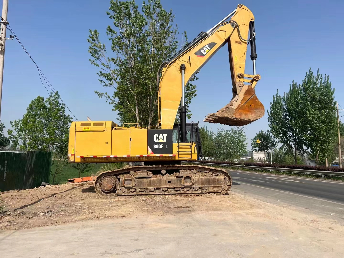 Used Big  Construction machine 390 390f  excavator  40  ton second hand excavator for sale