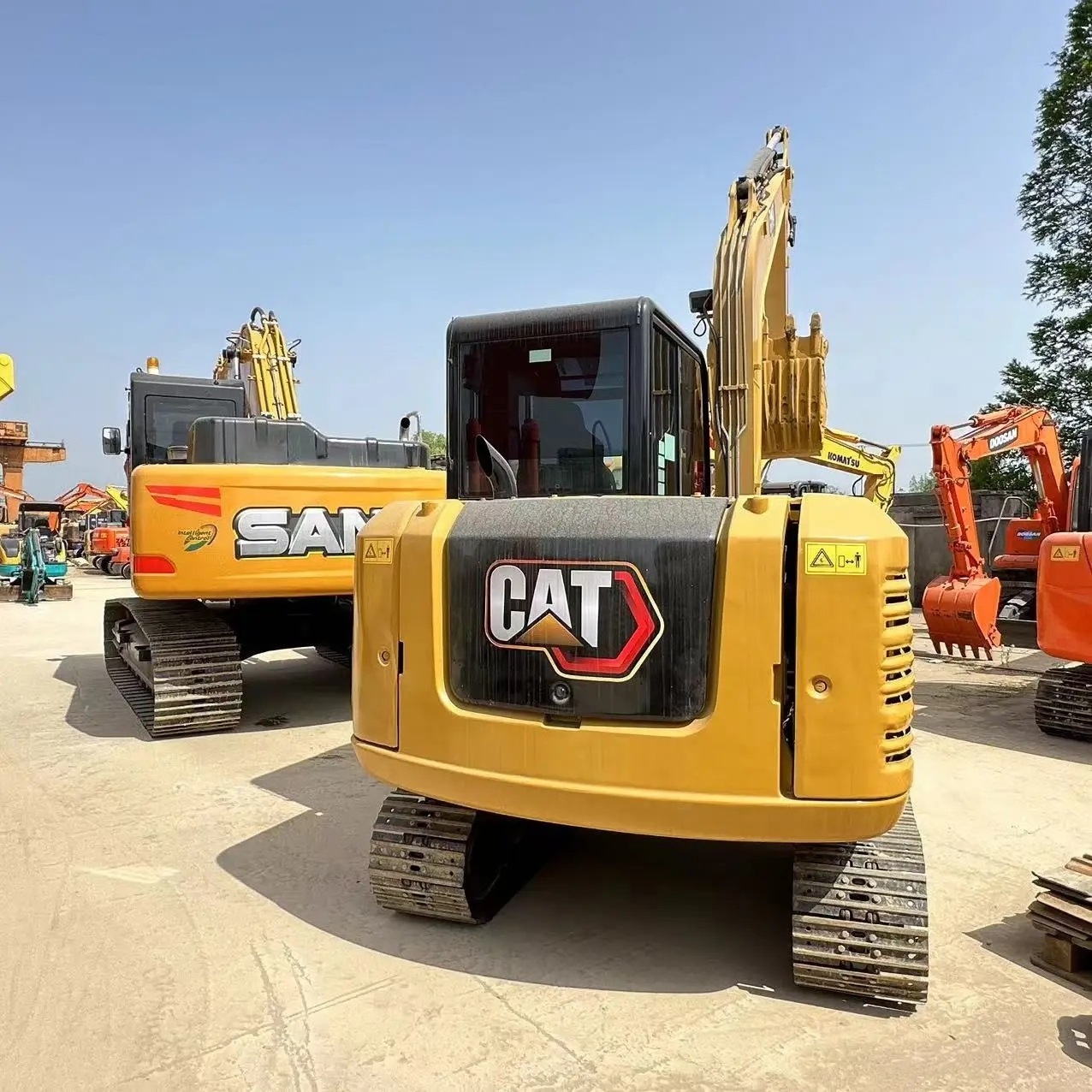 Used CAT 5.5Ton mini excavator for sale uk wholesale caterpillar excavator 305.5E  for  sale