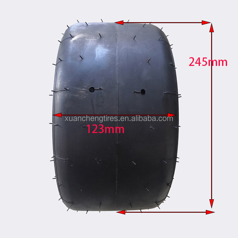 Heavy Duty Go karting spare parts,  10 inch fat tire go karting tyre ,rental Kart karting tyres Tire 10*4.5-5