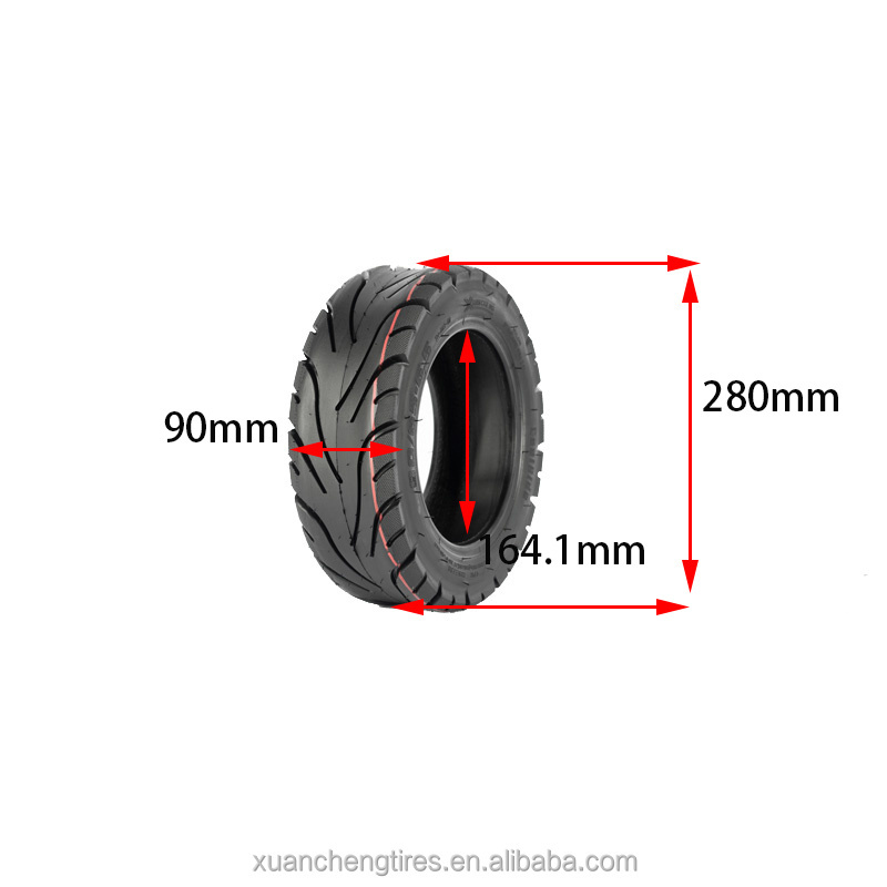 90/65-6.5 Tubeless Tire Off-Road 11 Inch 90 65 6.5 Tire fit for Electric Scooter Parts Other Wheel Price Tyre