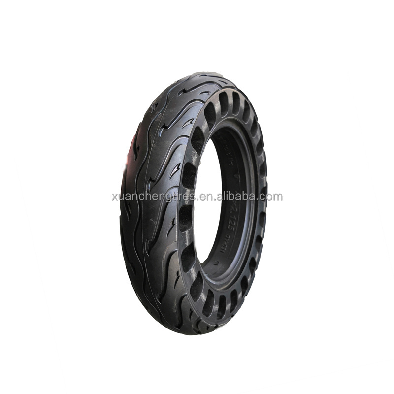 Manufacturer 10 inch solid tire outer honeycomb made in China top quality scooter tire 10x2.125 solid tire