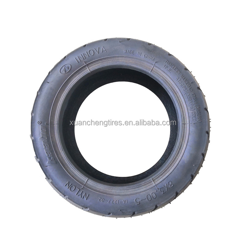 8 Inch Tire 8*3.00-5 without Inner Tube Tire tubeless for Mini Electric Scooter Electric Vehicle 8*3.00-5Tire Parts