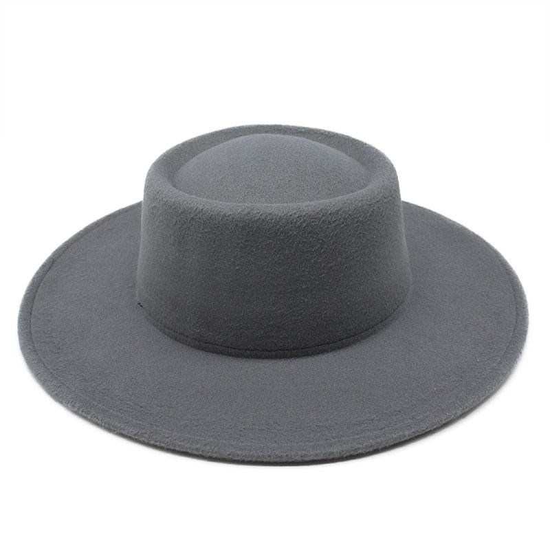 2021 China manufacture Men Women Pork Pie Hat Porkpie Cap Sunhat Boater Sailor Fedora Trilby Jazz Hat