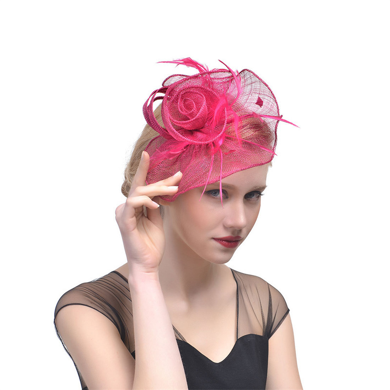 2023 Sinamay hat kentucky derby women church hats party wedding fascinators hats