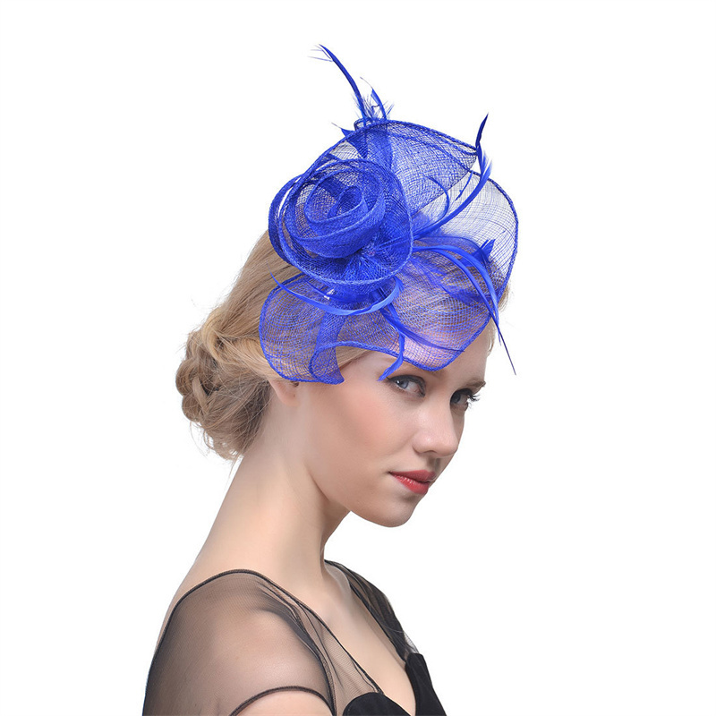 2023 Sinamay hat kentucky derby women church hats party wedding fascinators hats