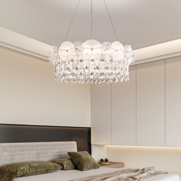 Crystal Chandelier For Dining Room Rectangle Design Kitchen Island Lighting Fixtures Led Pendant Lights