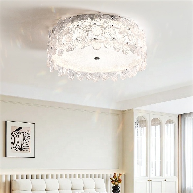 nordic Designs Luxury Pendant Lights Hotel Round chrome High Ceiling Hanging Lamp Home Decor Modern Crystal Chandeliers