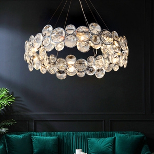 pendant modern chandelier hotel  lighting living room dining large wedding gold modern ceiling brass luxury chandeliers