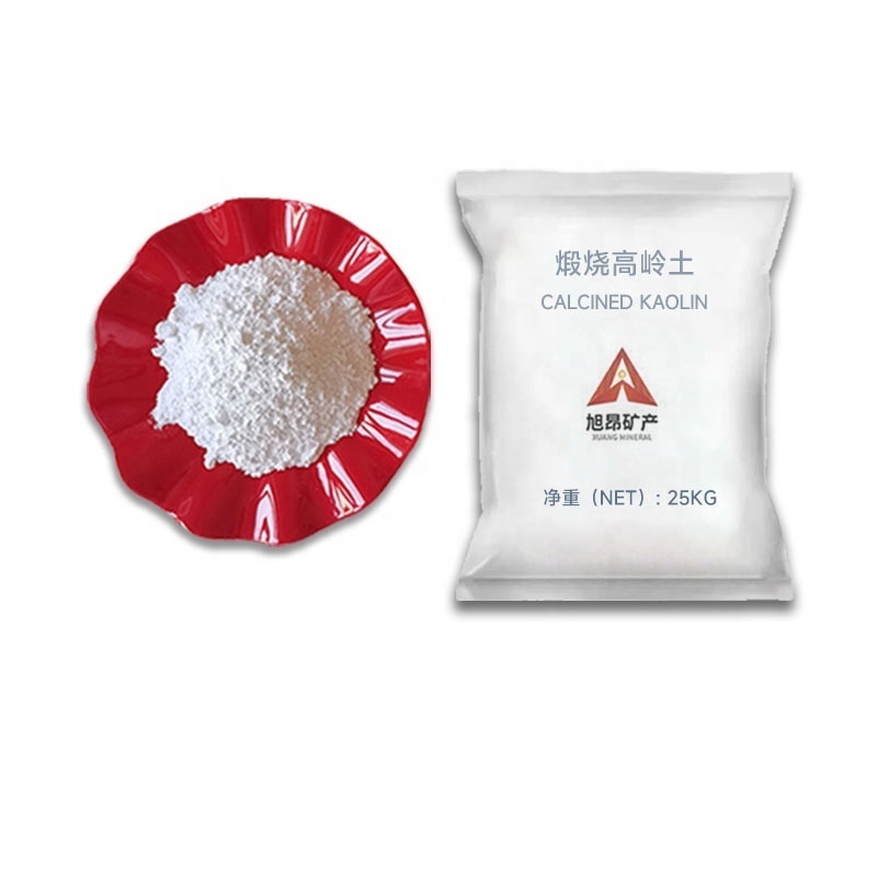 China Factory Price Cosmetic Grade Calcined Kaolin Clay Powder Hot Sell Clay For Ceramic Metakaolin Washed Kaolin Powder